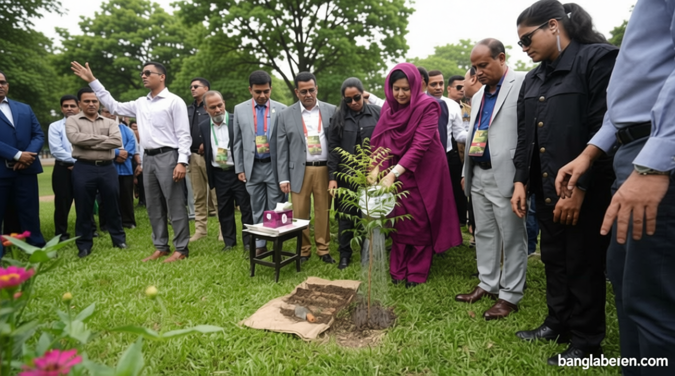 বৃক্ষরোপণকে ‘সবুজ বিপ্লবে’ রূপান্তরের আহ্বান জুবাইদা রহমানের
