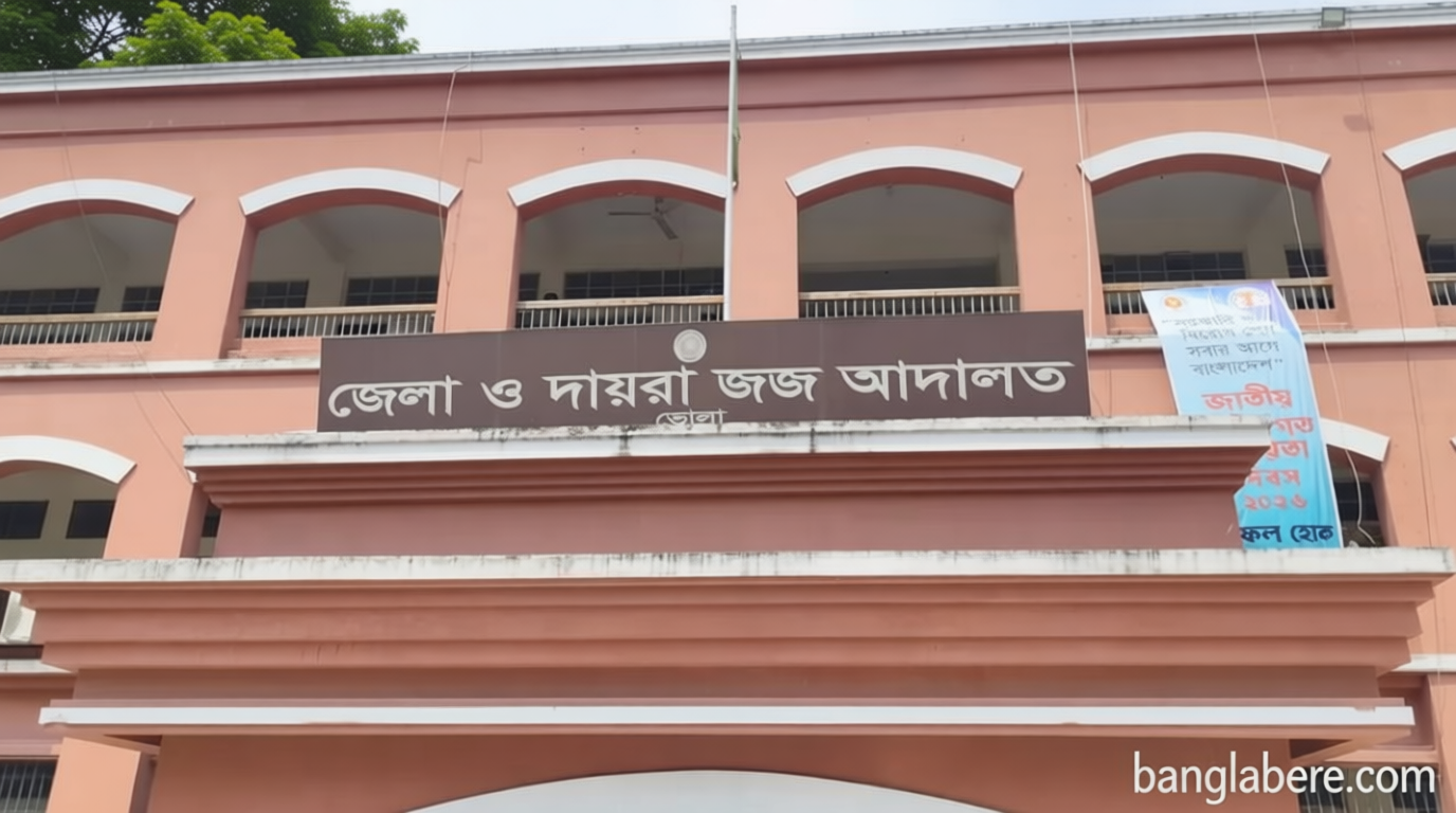 ভোলায় স্ত্রীকে হত্যার দায়ে স্বামীর মৃত্যুদণ্ড
