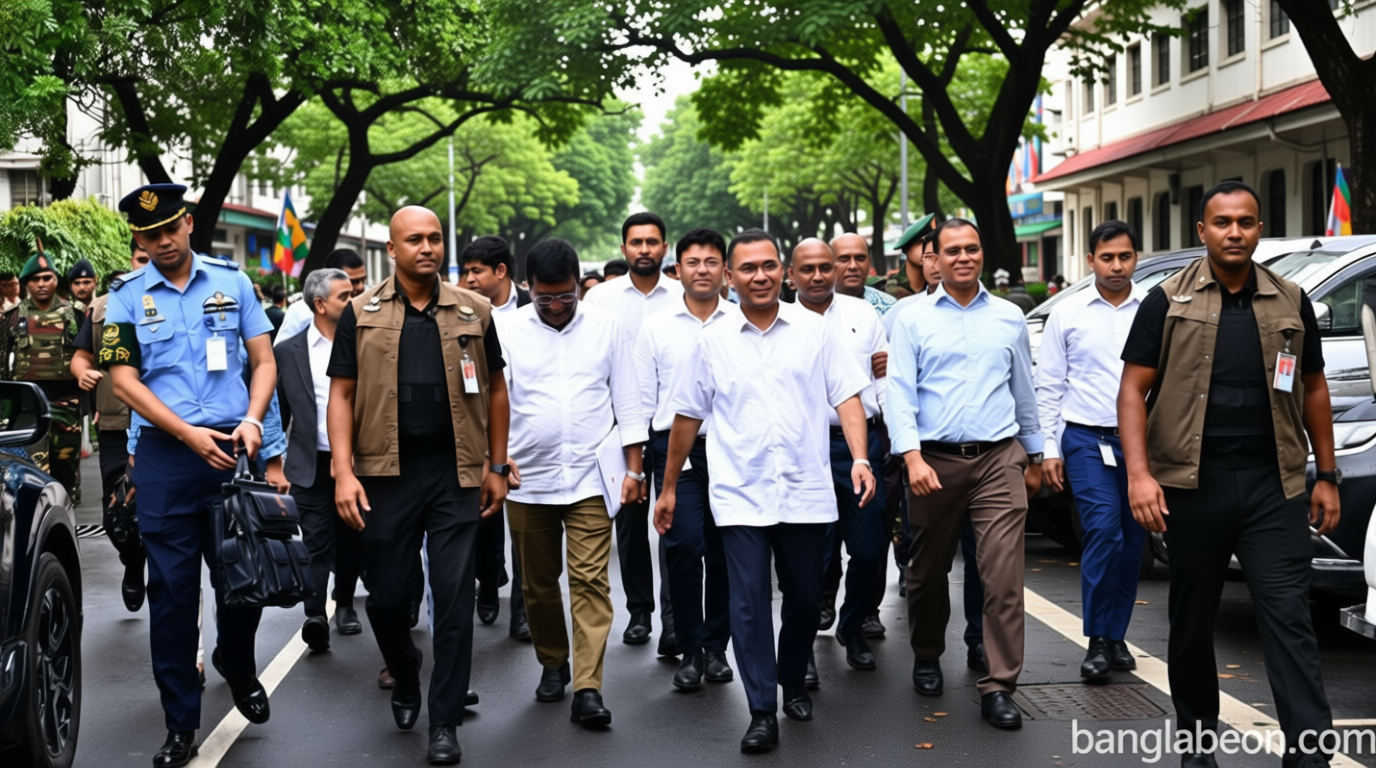 সচিবালয়ে ব্যস্ত দিন পার করলেন প্রধানমন্ত্রী