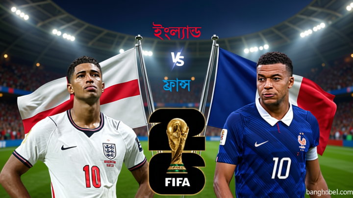 ইংল্যান্ডের ইতিহাস গড়া জয়, ফ্রান্সের দীর্ঘ অপেক্ষার লজ্জার রেকর্ড