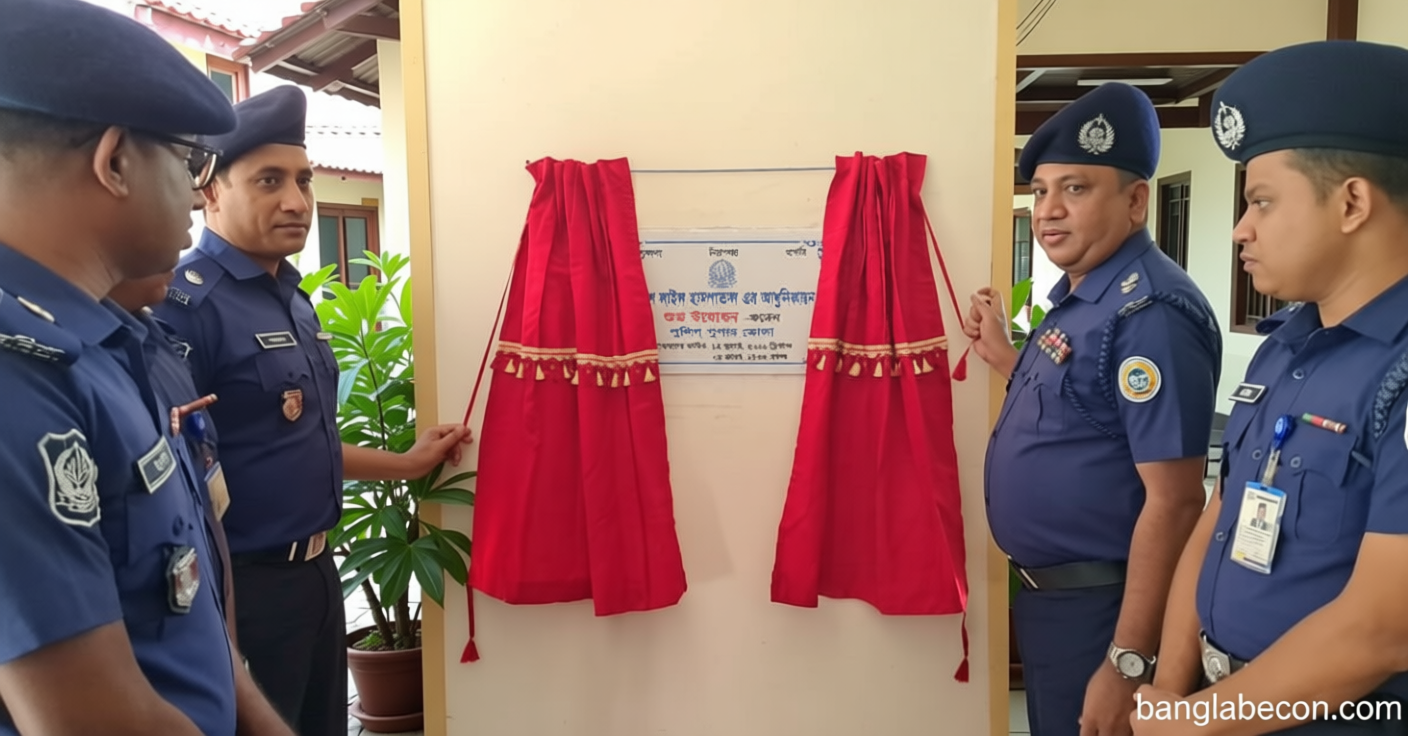 ভোলায় ১০ শয্যার আধুনিক পুলিশ হাসপাতালের উদ্বোধন | সংবাদ