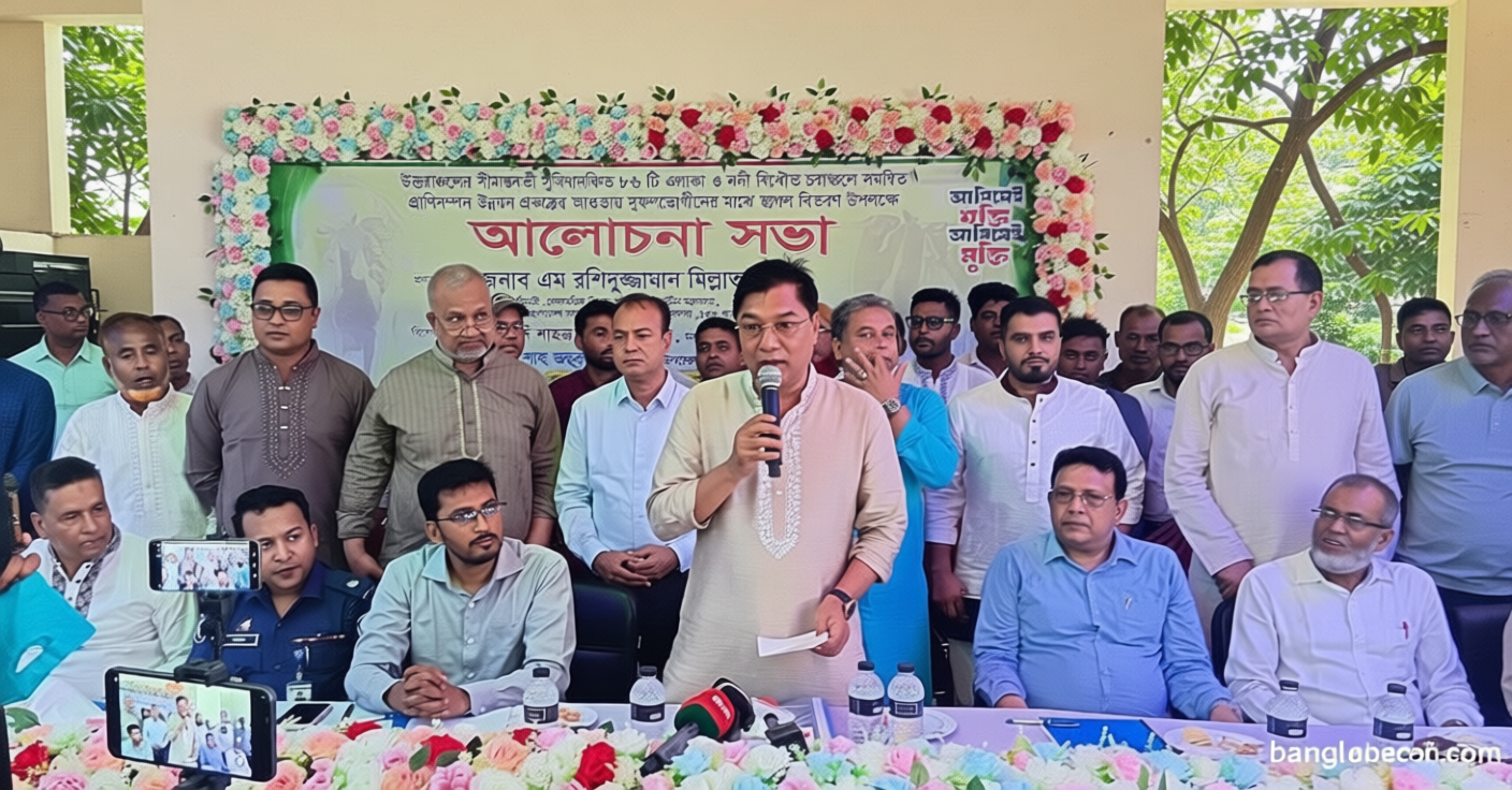 নির্বাচনী প্রতিশ্রুতি নিয়ে বড় সুখবর দিলেন প্রতিমন্ত্রী এম. রশিদুজ্জামান মিল্লাত | সংবাদ