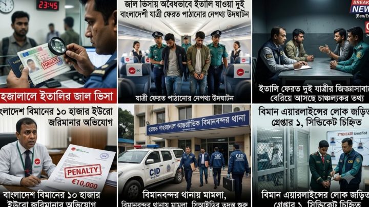 স্বপ্ন যখন ইমিগ্রেশনে বন্দি, এক ‘অভিনব প্রতারণা’ | সংবাদ