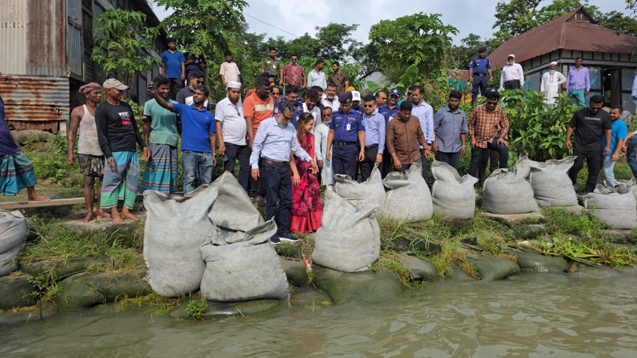 কথা রেখেছেন এমপি রতন, খুশী এলাকাবাসী