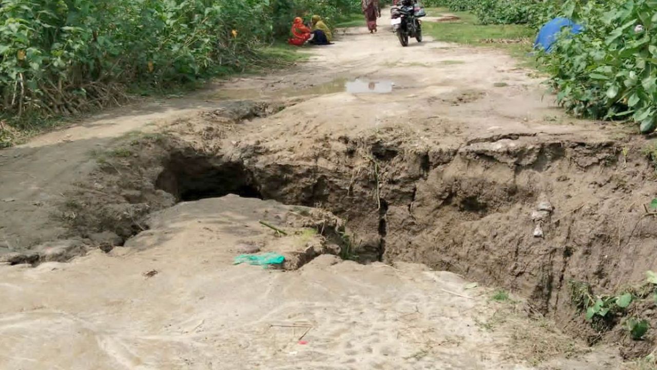 ঝুঁকিতে গাইবান্ধার ১৫ কিমি বন্যা নিয়ন্ত্রণ বাঁধ