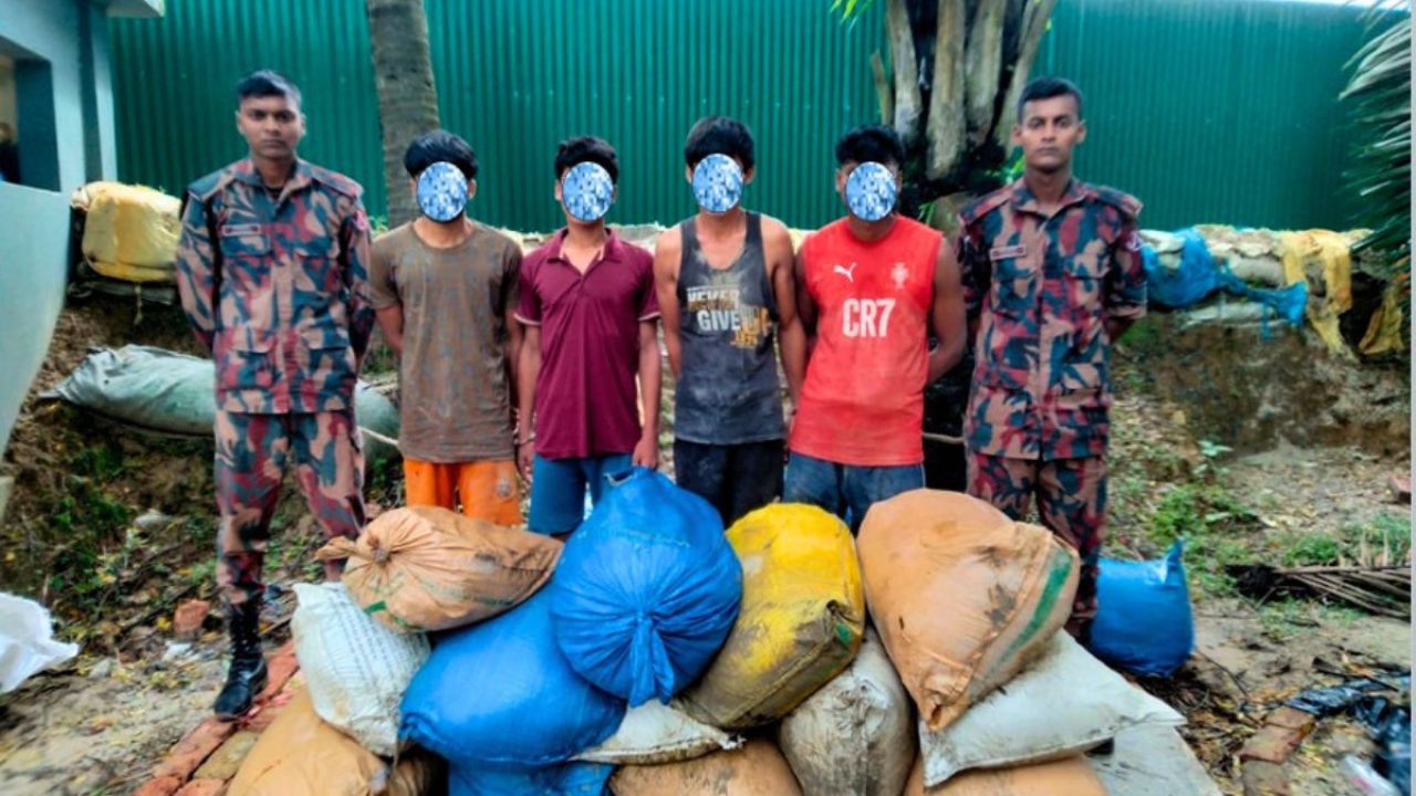 মিয়ানমারে পাচার হচ্ছিল সার, আটক ৪