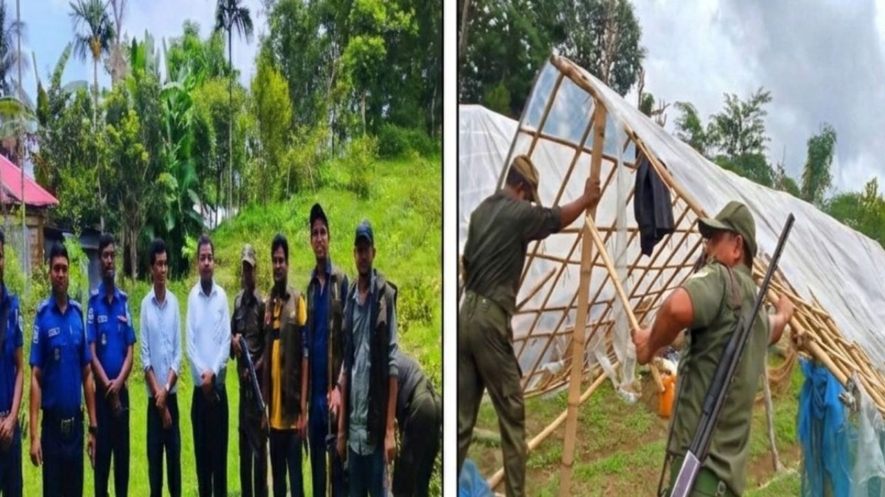 কমলগঞ্জে বনের ৫ একর জমি উদ্ধার