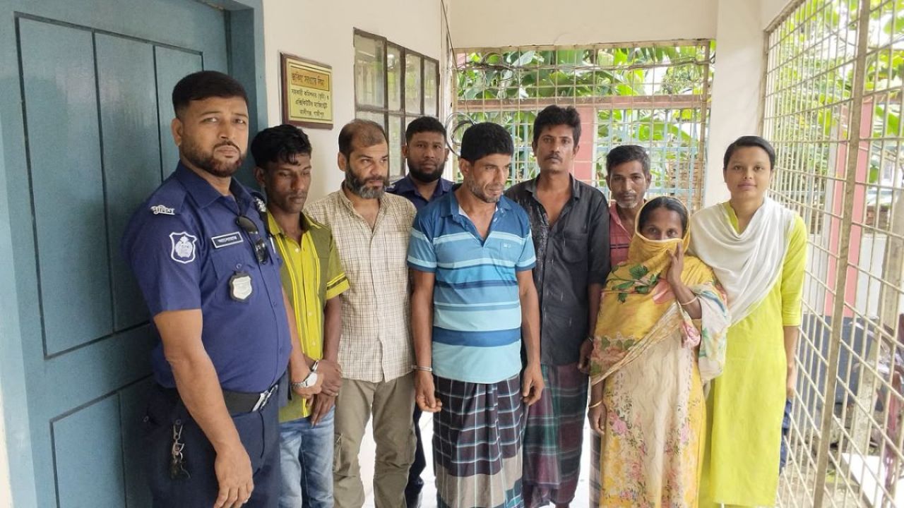 কালীগঞ্জে মাদকবিরোধী অভিযানে ৬ জনের কারাদণ্ড