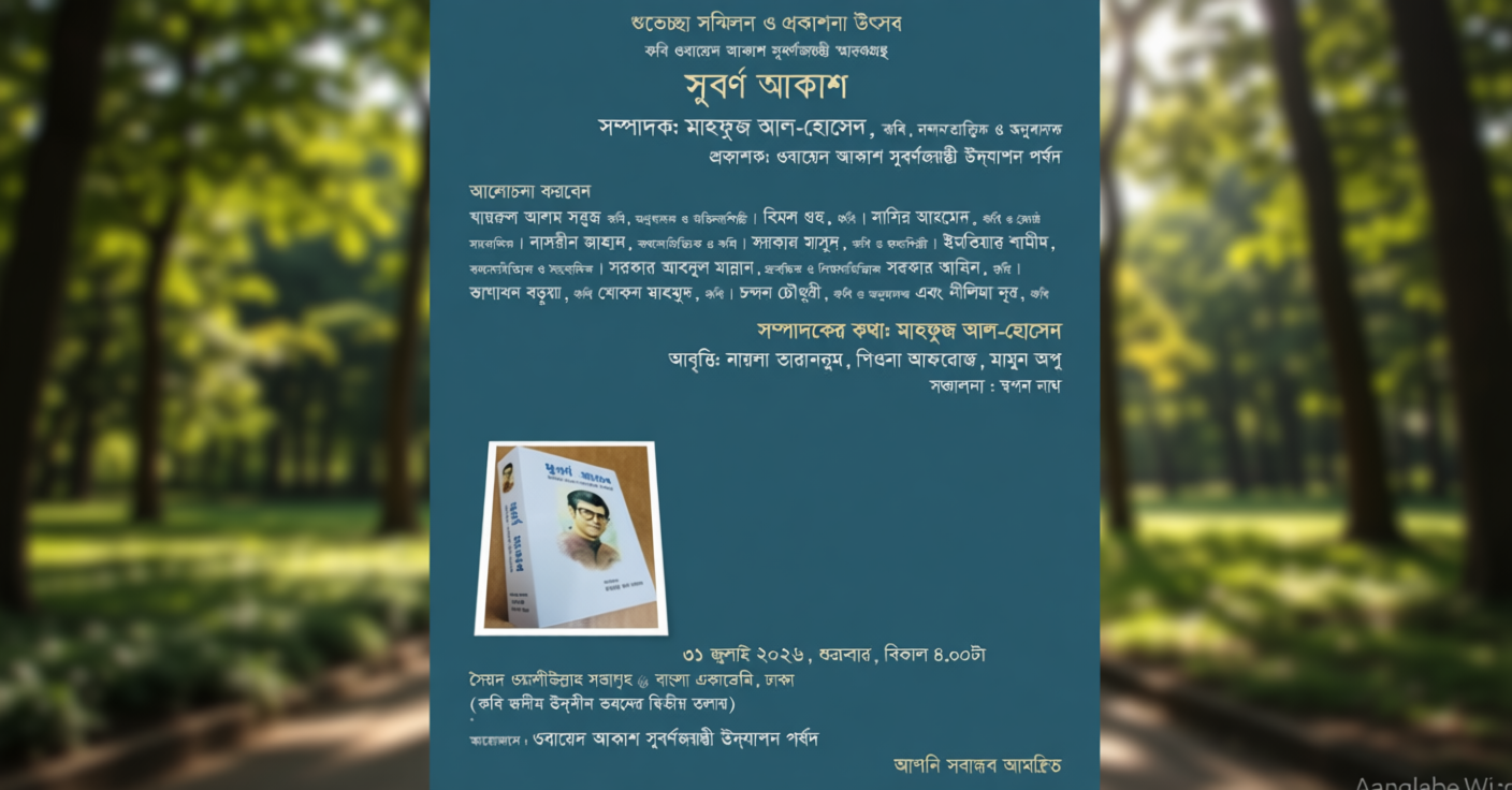 শুভেচ্ছা সম্মিলন ও প্রকাশনা উৎসব আগামীকাল বাংলা একাডেমিতে | সংবাদ