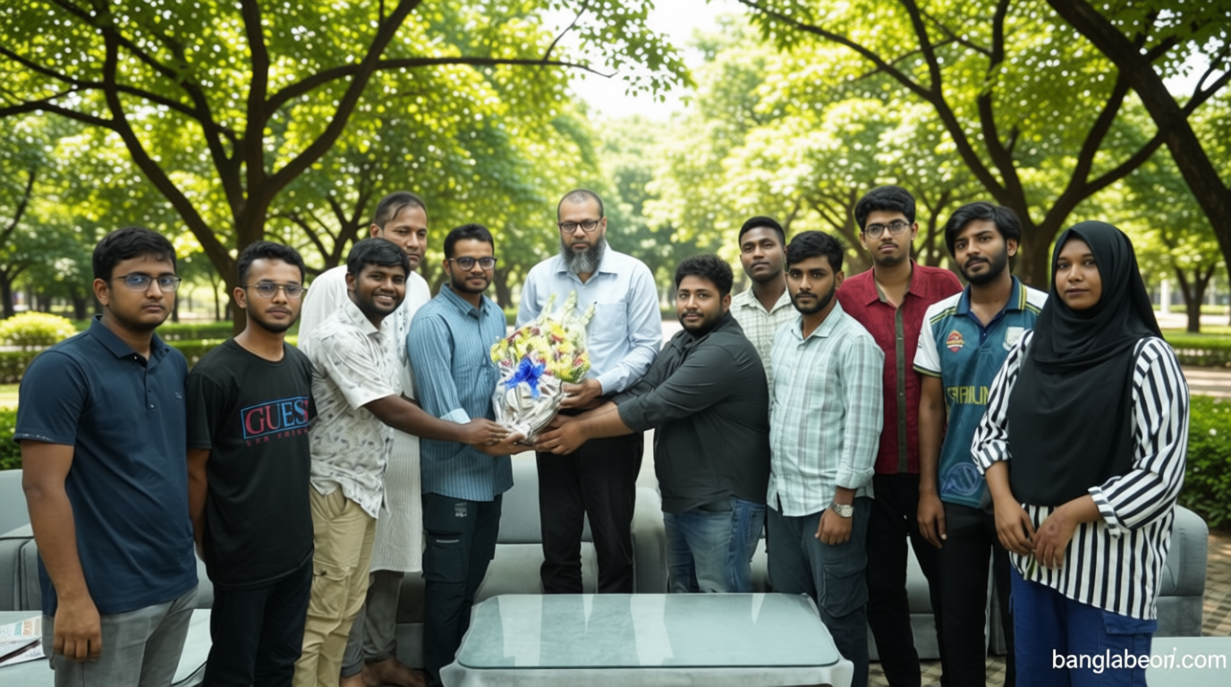 ‘সাংবাদিকরা সমাজের দর্পণ’: পবিপ্রবি উপাচার্য