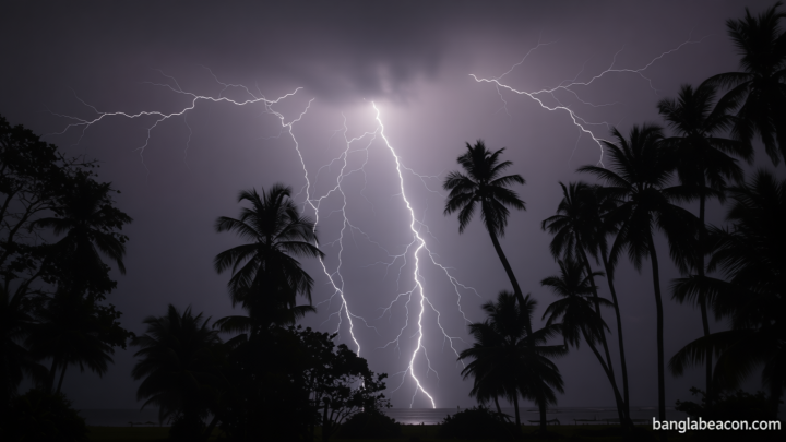 আট জেলায় ঝড়ের পূর্বাভাস, ১ নম্বর সতর্কসংকেত