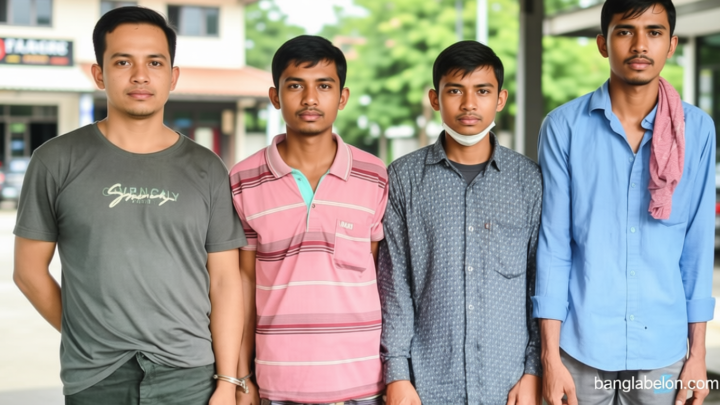 চুরির আগেই চোর চক্রের ৪ সদস্য গ্রেপ্তার