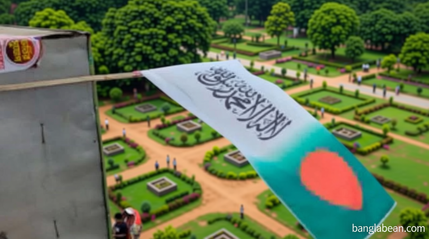 জাতীয় পতাকায় কালেমা যুক্ত করে বিক্রি, দুজন গ্রেপ্তার