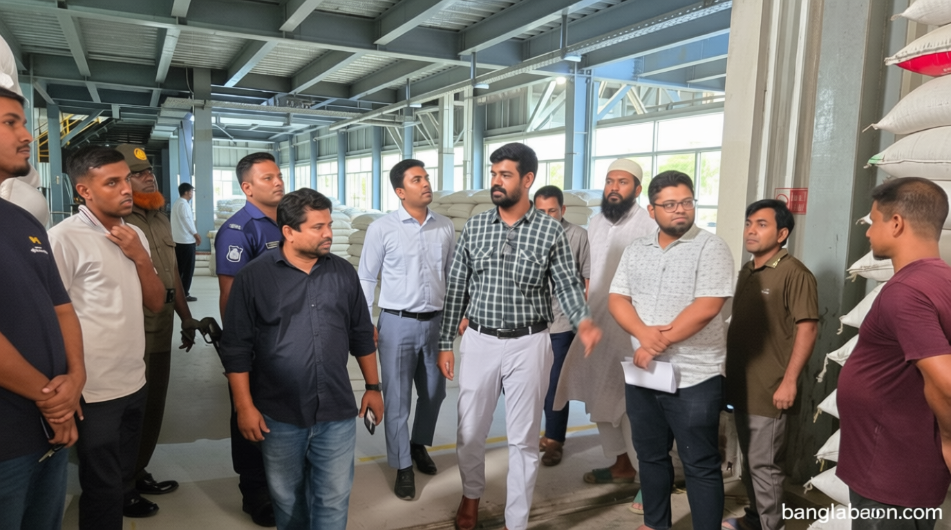 চাল মজুত করায় দুই মিলকে জরিমানা