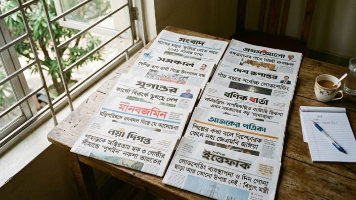 আজকের জাতীয় দৈনিকগুলোর শিরোনাম