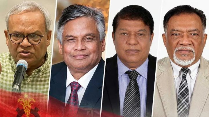 বিএনপির স্থায়ী কমিটিতে যুক্ত হলেন চার নেতা