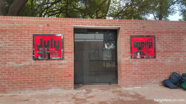 জুলাই স্মৃতি জাদুঘর: উদ্বোধনের আগেই প্রশ্ন